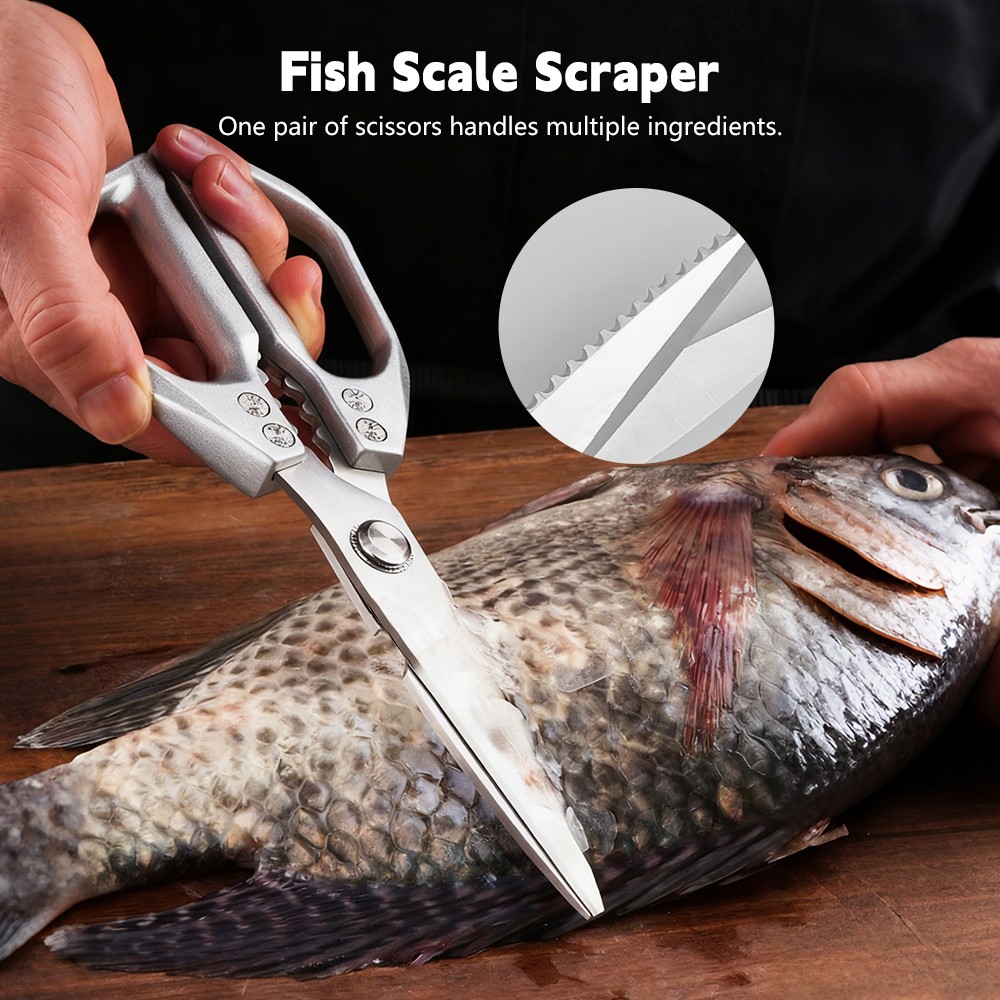 Kitchen Scissors Heavy-Duty Poultry Shears Stainless Stee All-Purpose Scissors