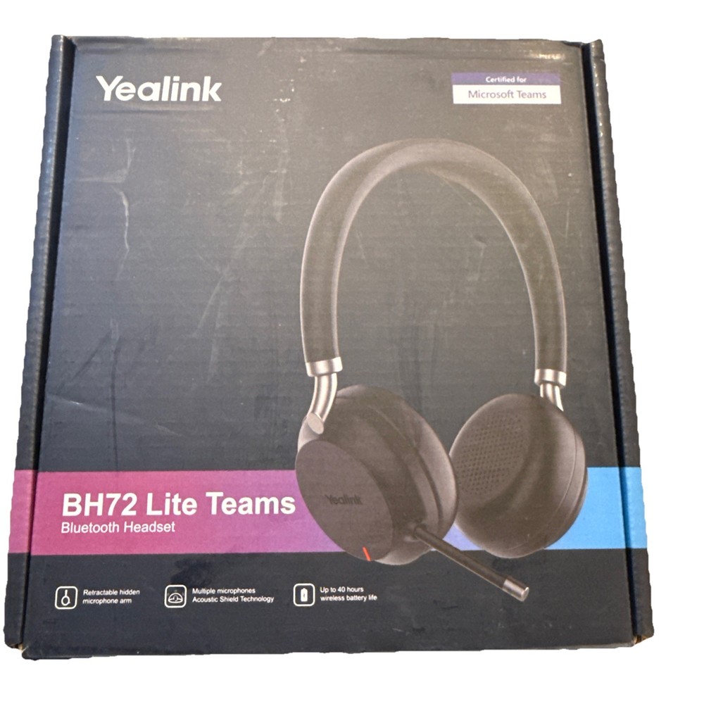Yealink BH72 Lite Teams USB-A Bluetooth Headset