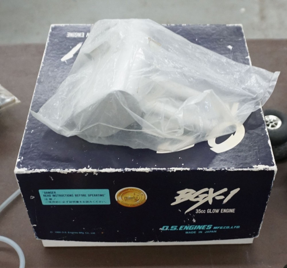 OS Max BGX-1 35 cc Model Airplane Engine, NIB