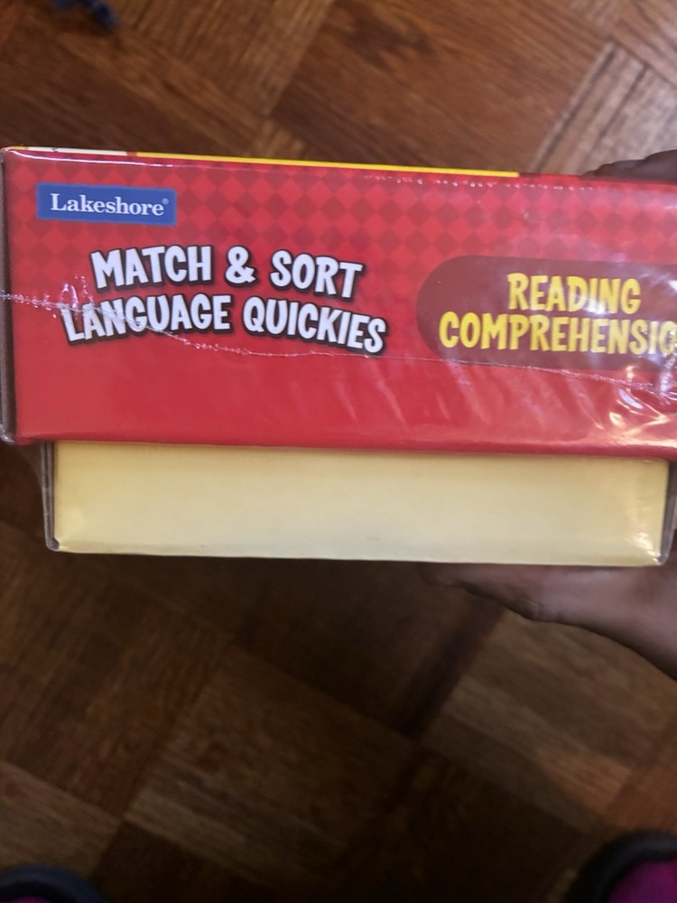 Lakeshore Match & Sort Language Quickies with Reading Comprehension and Phonics