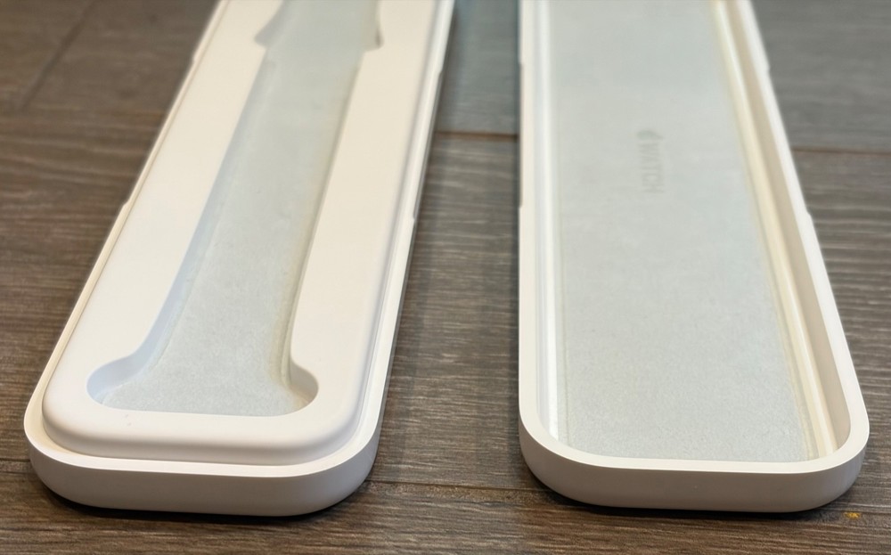 OEM Apple Watch Series 1 White Plastic Storage Box **Empty Case Only** Authentic