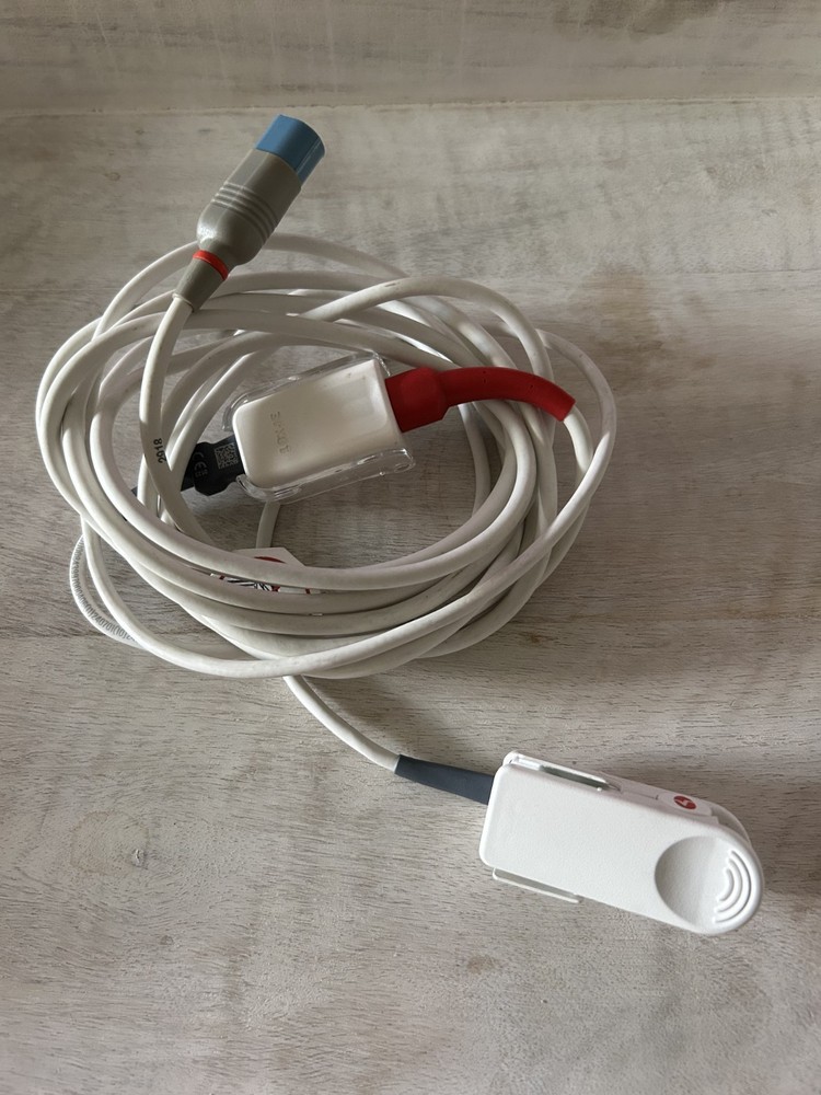 Masimo 2281 Philips SpO2 Extension Cable D-Connect LNCS, with Finger Sensor