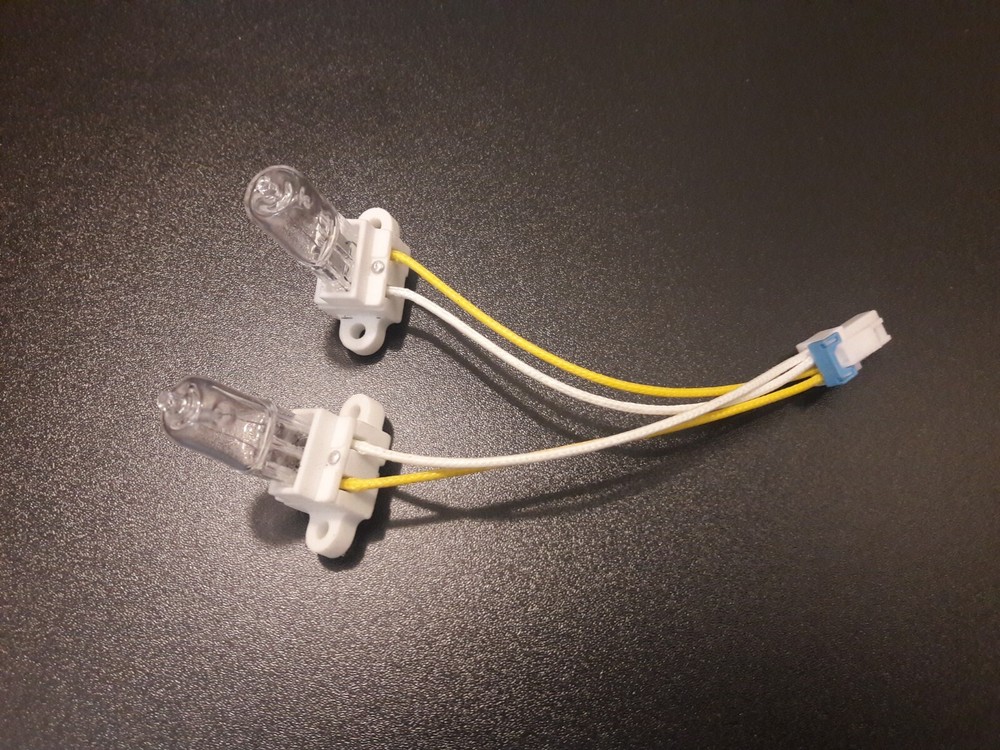 WB08X10066 GE Microwave halogen Light socket assembly WB36X10213