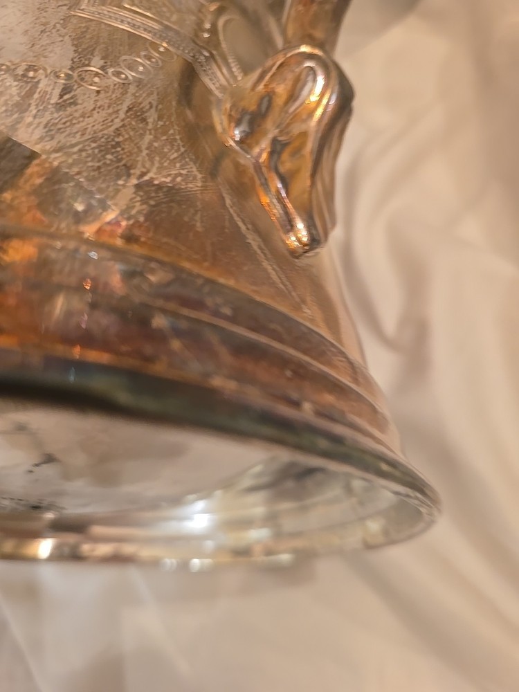 1858 Meriden Brittania Co Silverplate Pitcher