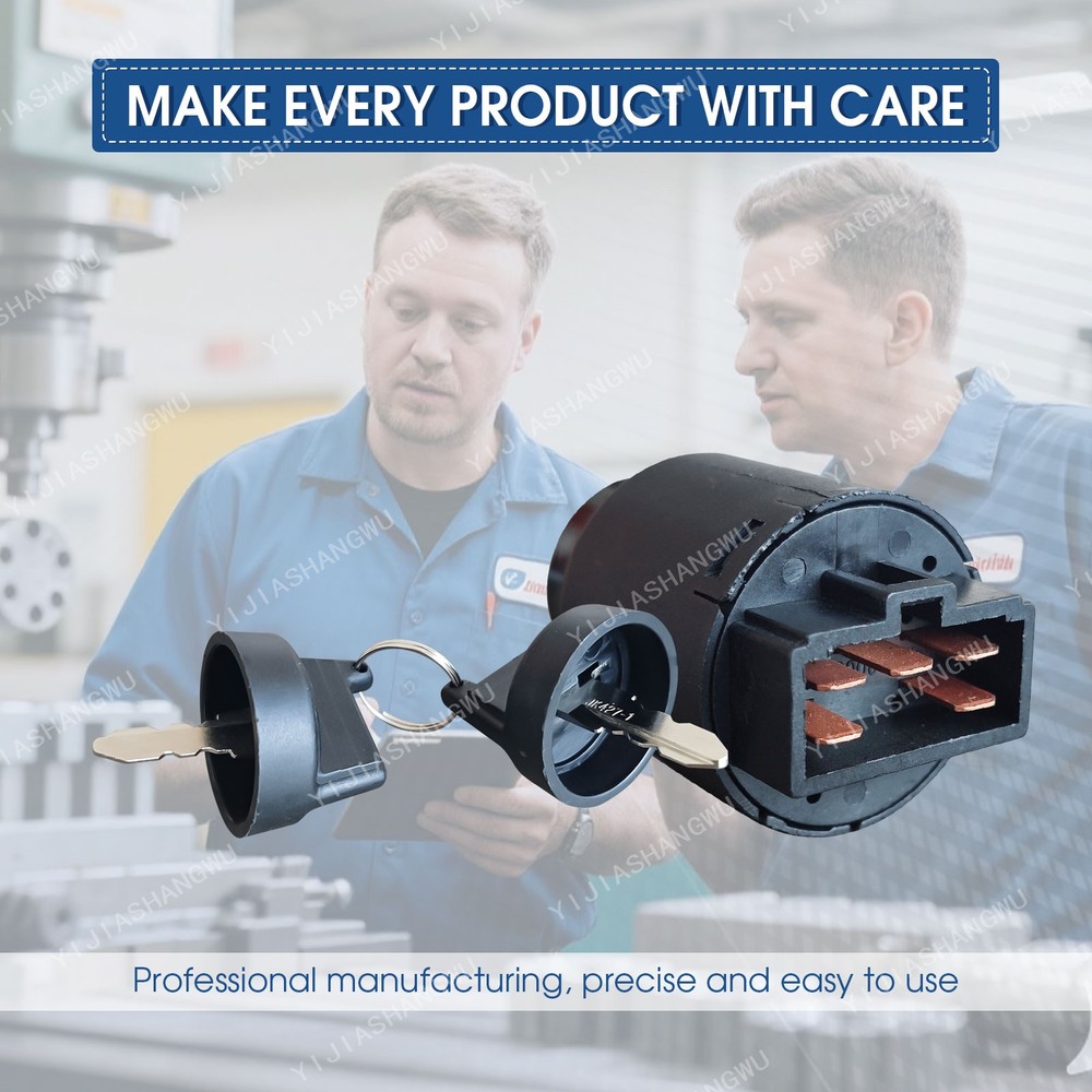 Mini Excavator Ignition Switch Key Switch AGT Typhoon Chinese Mini Digger