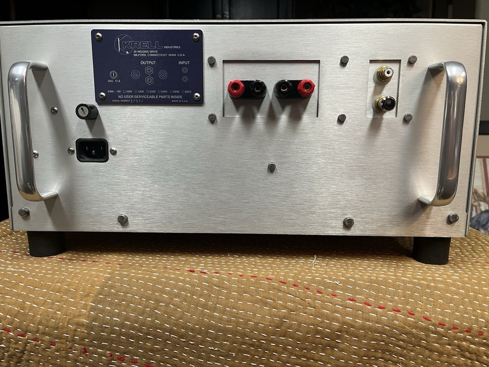 Krell Amplifier / Mono Amplifier KMA 100MKII Pair TESTED!
