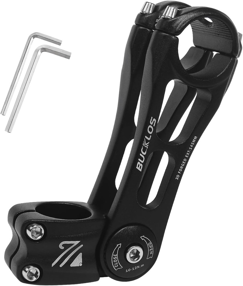 Adjustable Bike Stem Riser for MTB, E-Bike & Road Bicycles