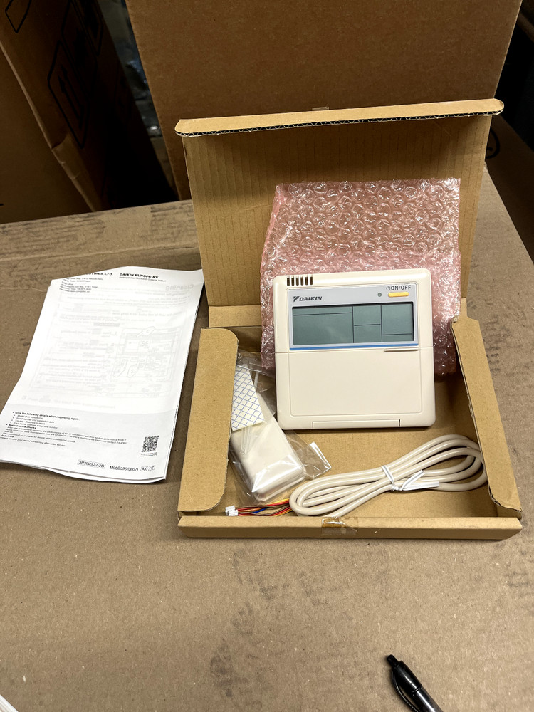 Daikin BRC944B2 Wired Remote Controller Thermostat with Cable Wall Mount