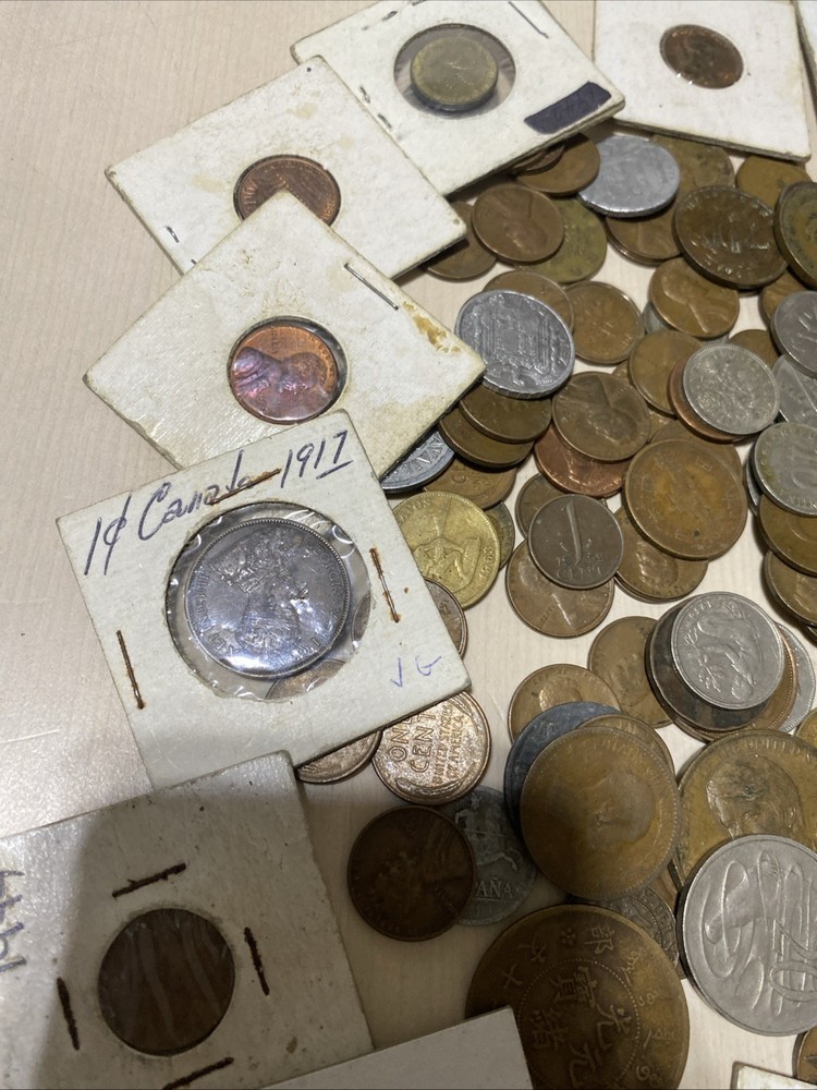Old Coin Lot US And Foreign