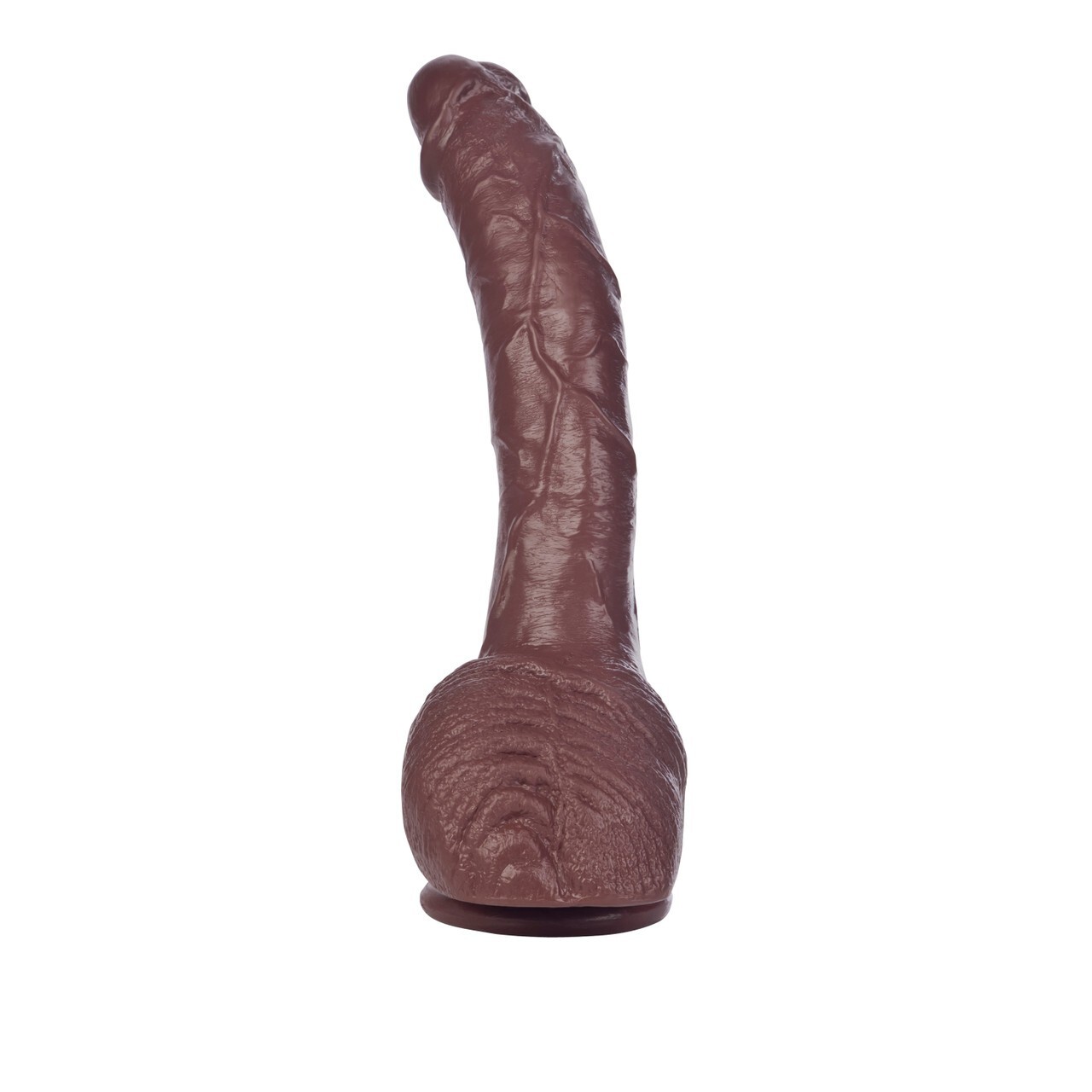 COLT Adam Dexters Genuine Cock Dildo w/ Balls SUCTION-CUP Large Porn Star Black