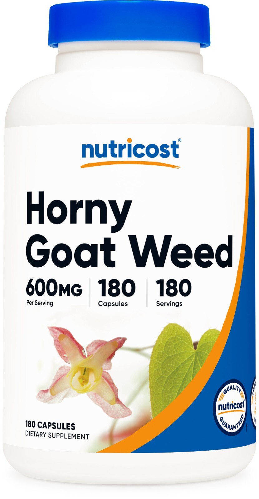 Nutricost Horny Goat Weed Extract (Epimedium) 180 Capsules -Gluten Free, Non-GMO