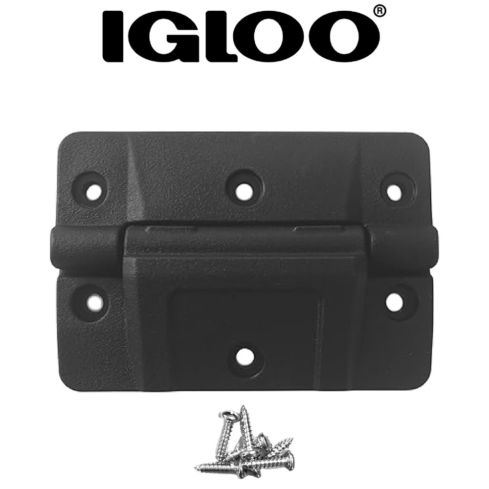 Igloo Cooler Oversized Mechanical Hinge for 150-165 QT Coolers, Black (Single