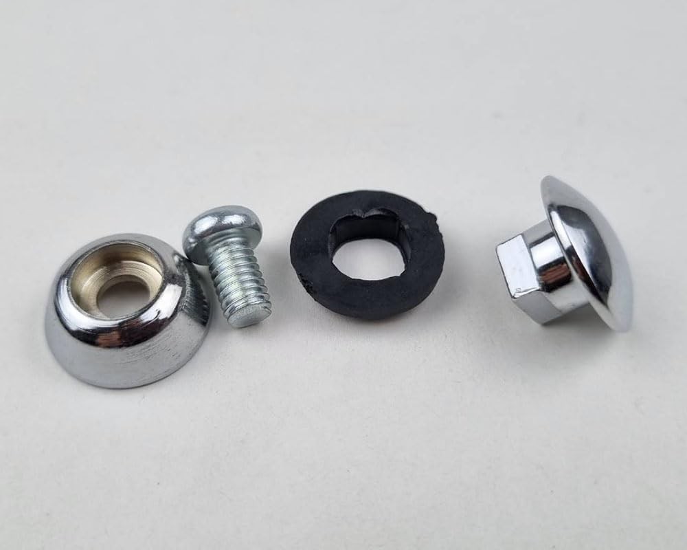 Motorstorex - Replacement Rear Window Latch Bolt Nut Screw Black Cab