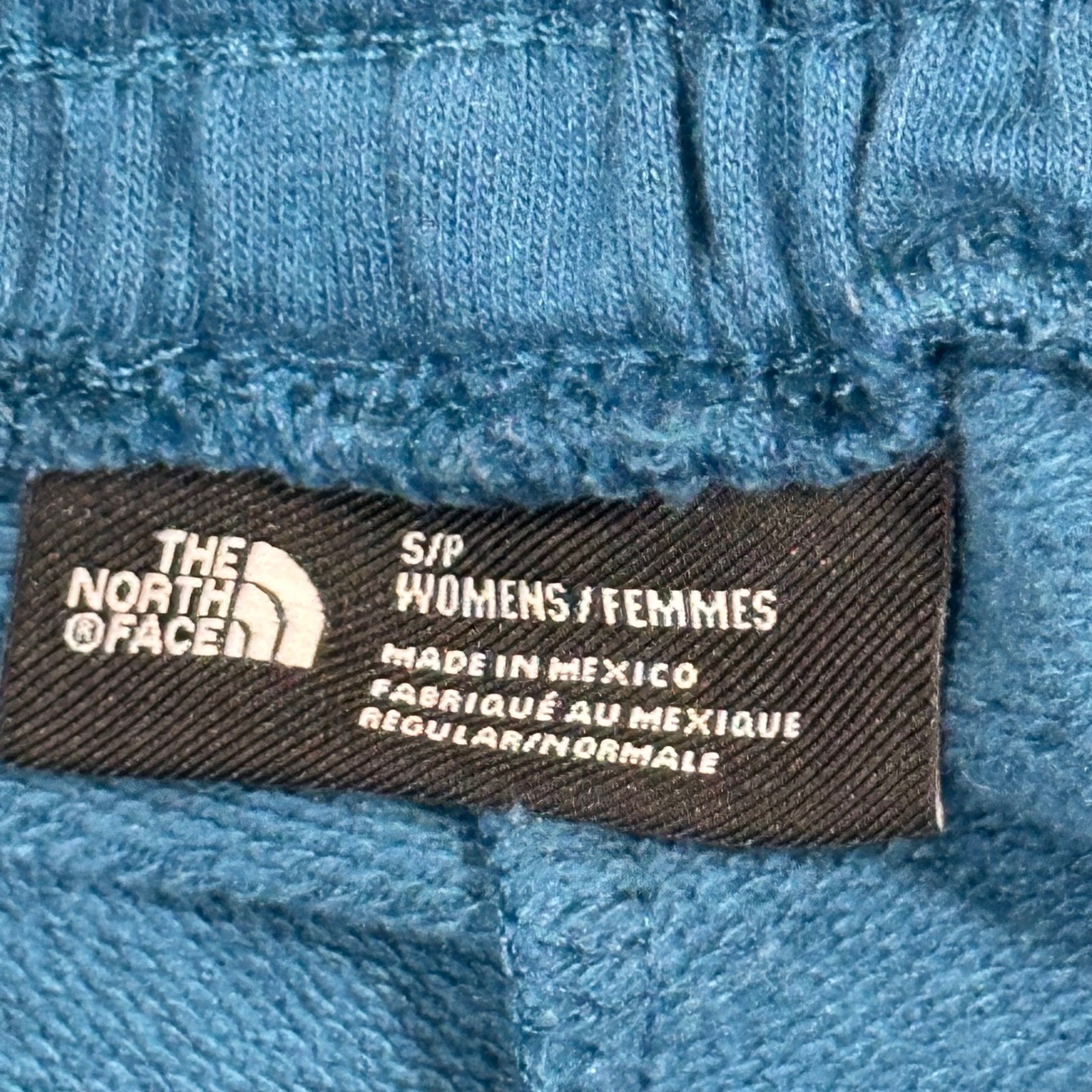 The North Face Fleece Shorts Women's Small Blue Casual Athletic Drawstring