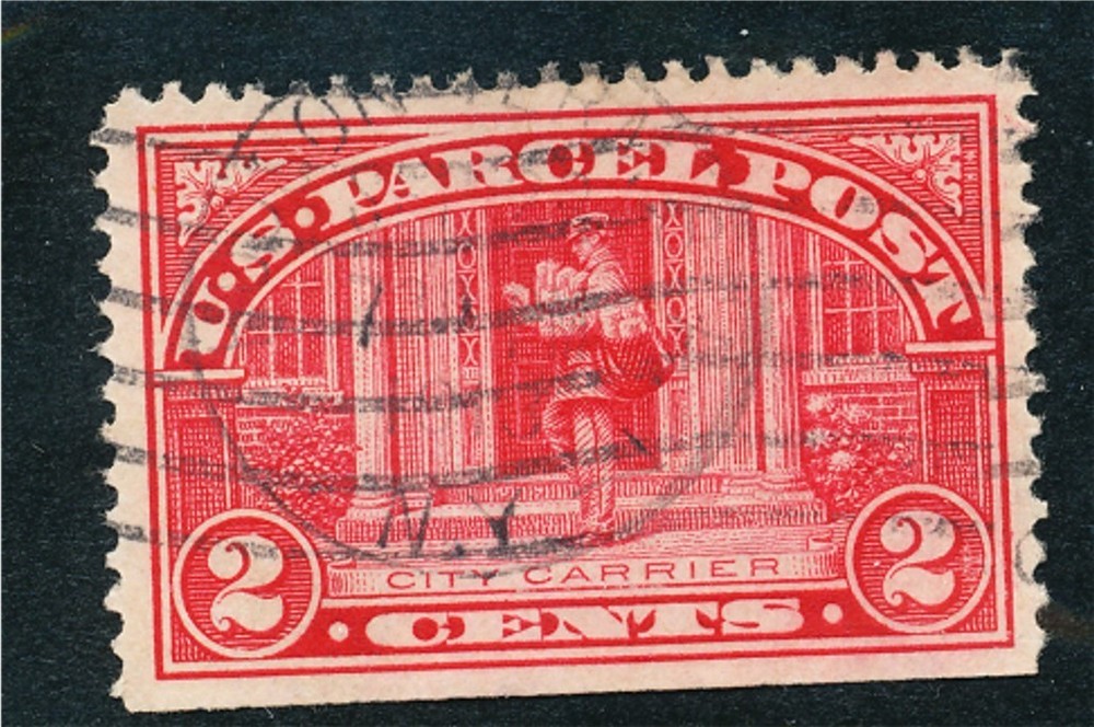 Q 2         parcel post  stamp  no faults  .....161346