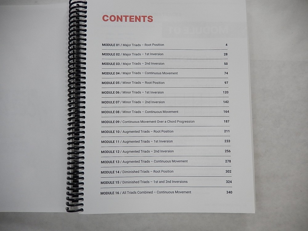 The Fretboard Accelerator: The Complete Lessons, Modules 01-16, 2022, Workbook