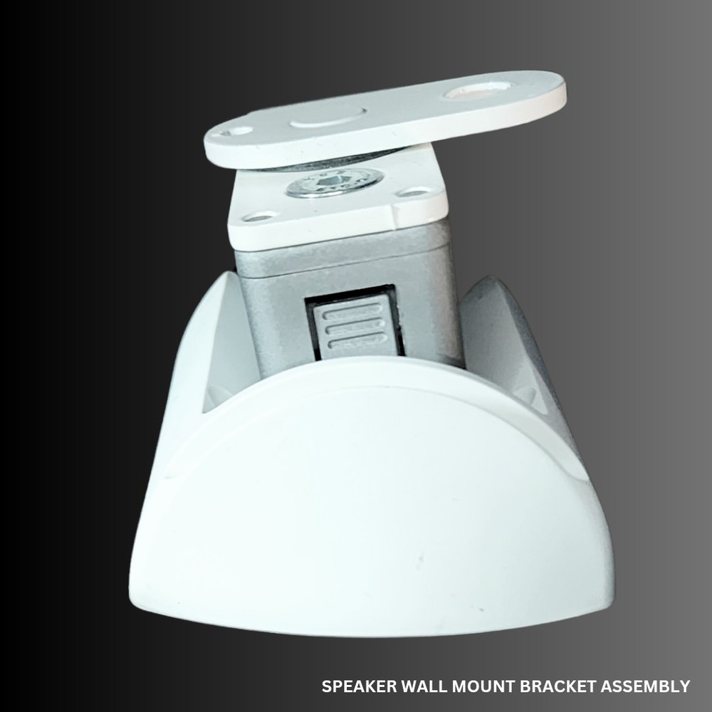 2ct SoundXtra Universal Speaker Wall Mount White.