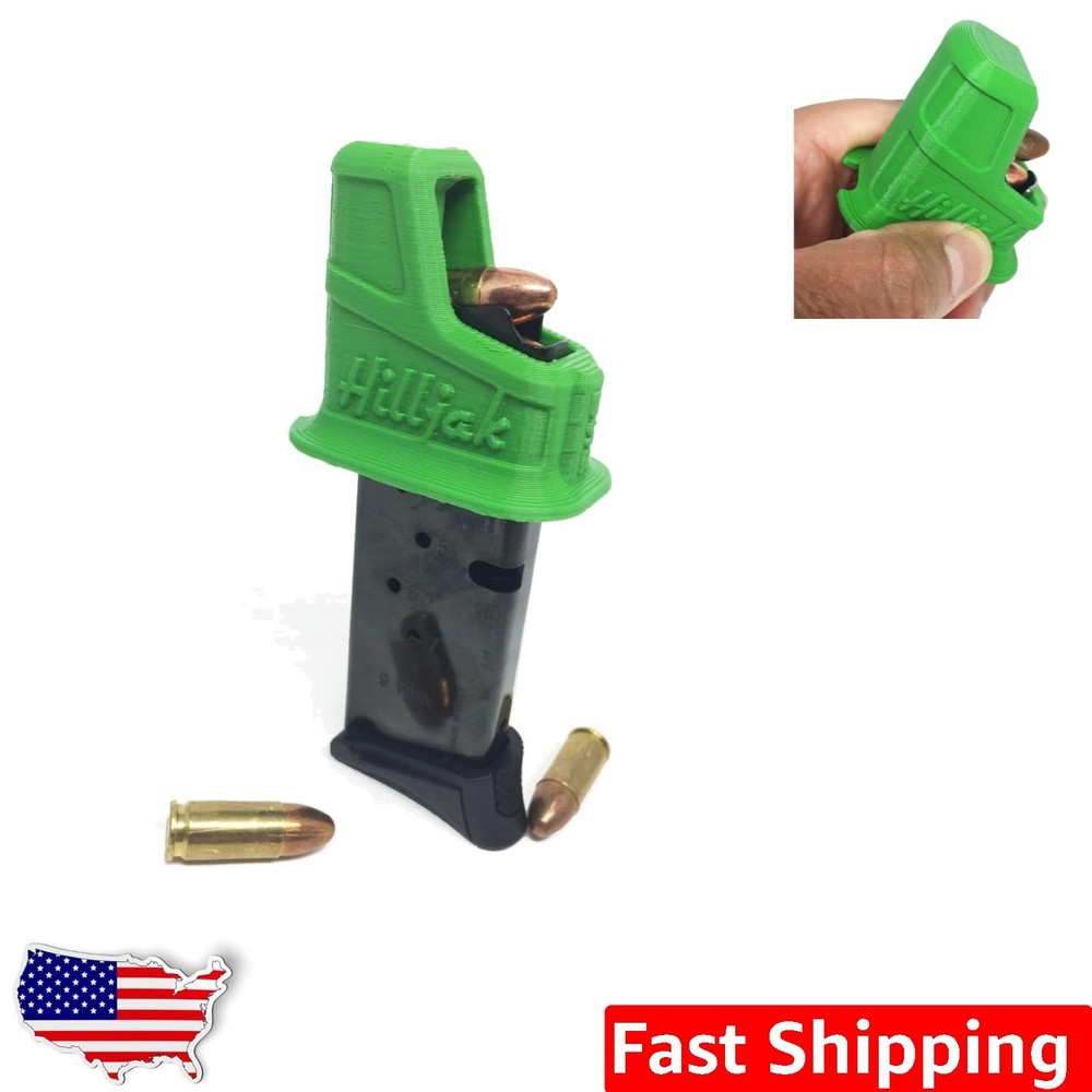 Quickie Loader for 9mm Single-Stack Magazines - Fits Sig, Ruger, Walther Models