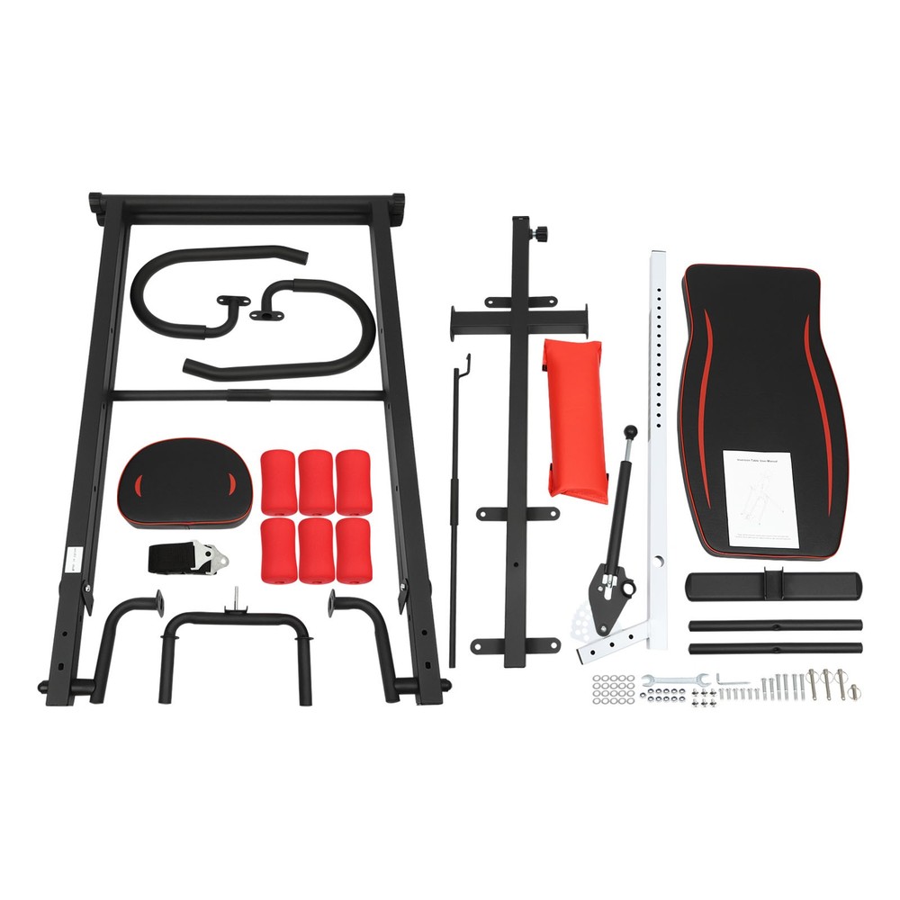 Hang Upside Down Gravity Back Therapy Pain Relief Inversion Table Heavy Duty