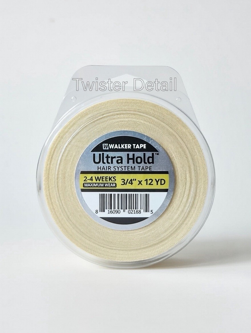 Walker Ultra Hold Double Sided Tape Roll 3/4" x 12 Yard Lace Wig Hairpiece