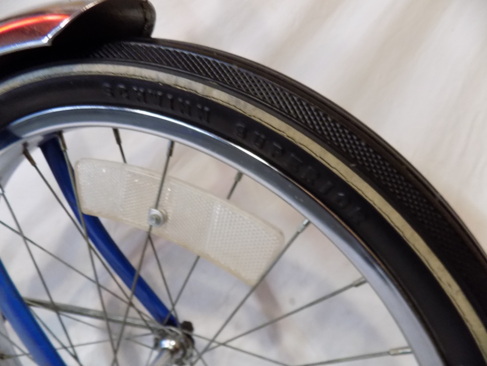 1977 SCHWINN BANTAM 20" STINGRAY MUSCLE BIKE S7 BLUE HOLLYWOOD SUPERIOR TIRES S7