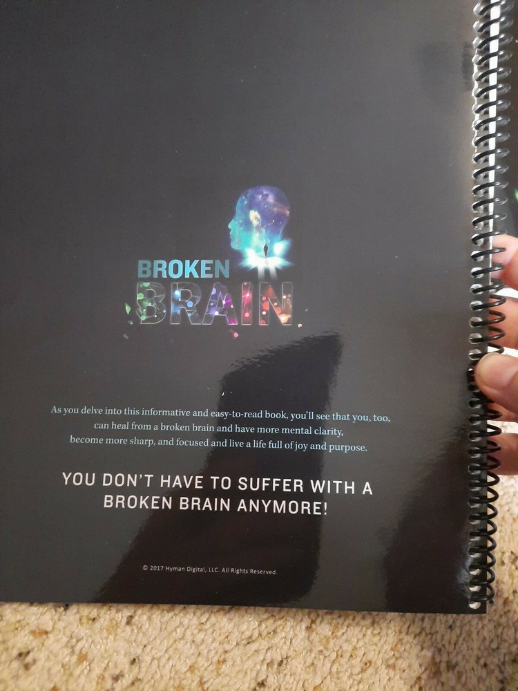 Broken Brain DVD, Workbooks, Interviews N Transcripts Mark Hyman NEW