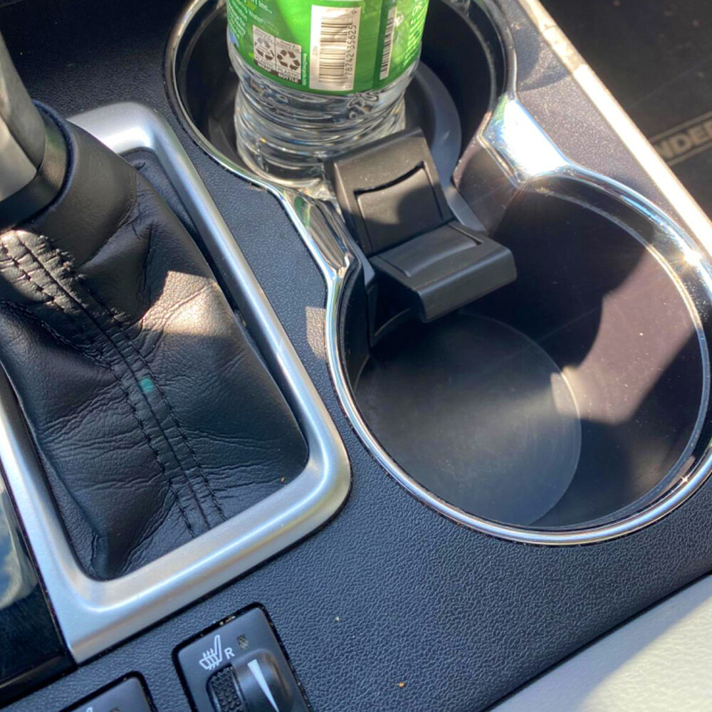 Center Console Cup Holder Divider Insert For 2014-2019 Toyota Highlander
