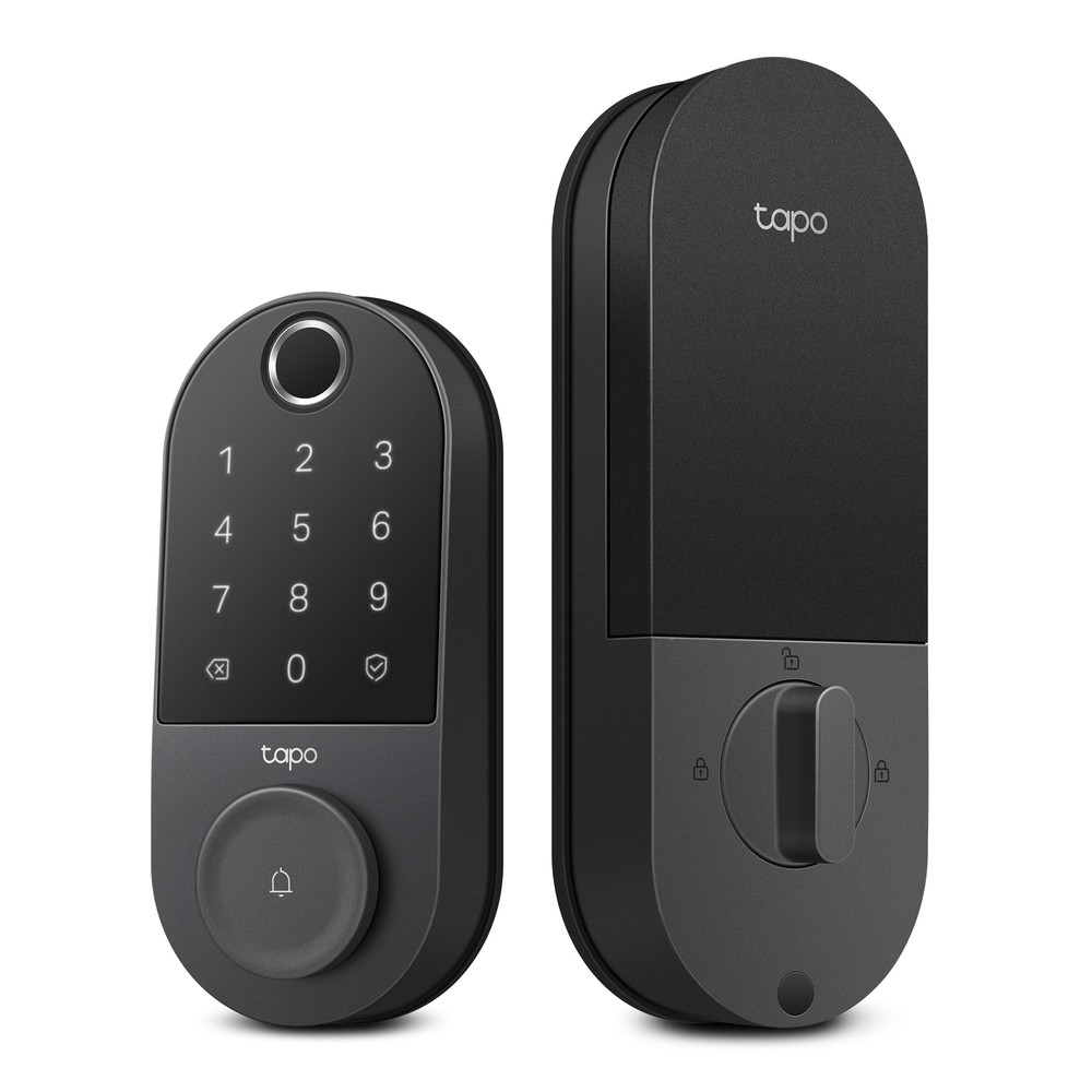 TP-Link - Tapo DL110 Smart Wi-Fi Deadbolt Lock - Lock/Unlock using Keypad, Ap...