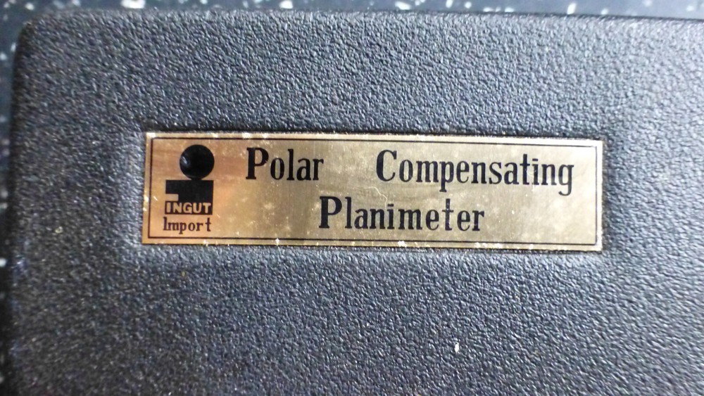 Vintage Ingut Polar Compensating Planimeter Drafting Instrument