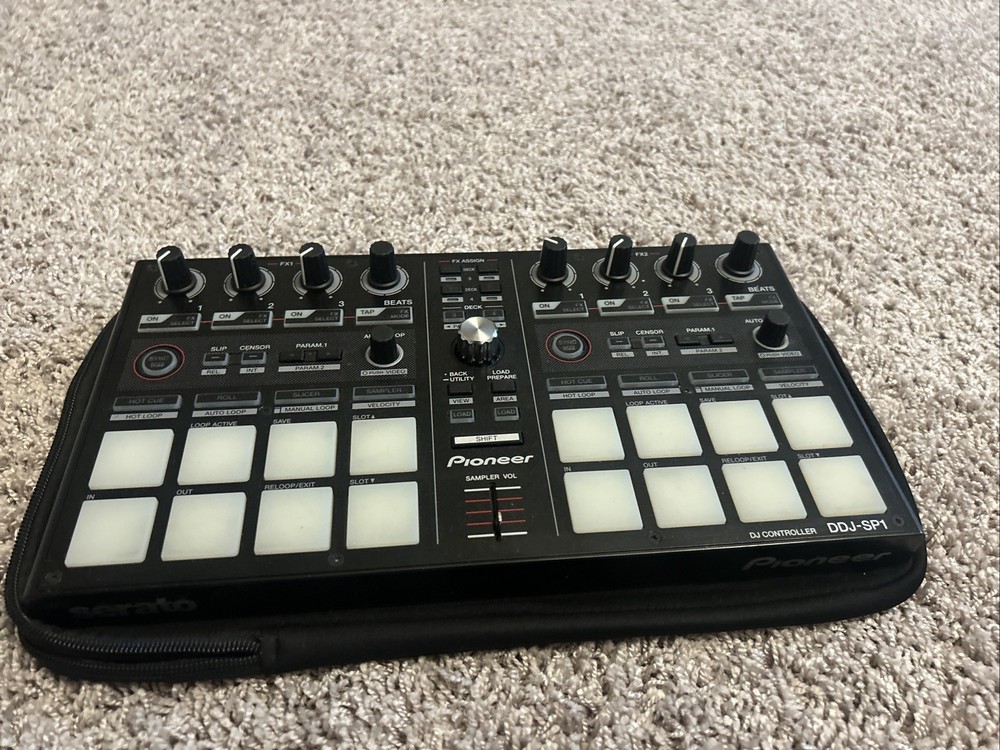 Pioneer DJ DDJ-SP1 Serato Performance Controller – Tested – Missing Fader Cap