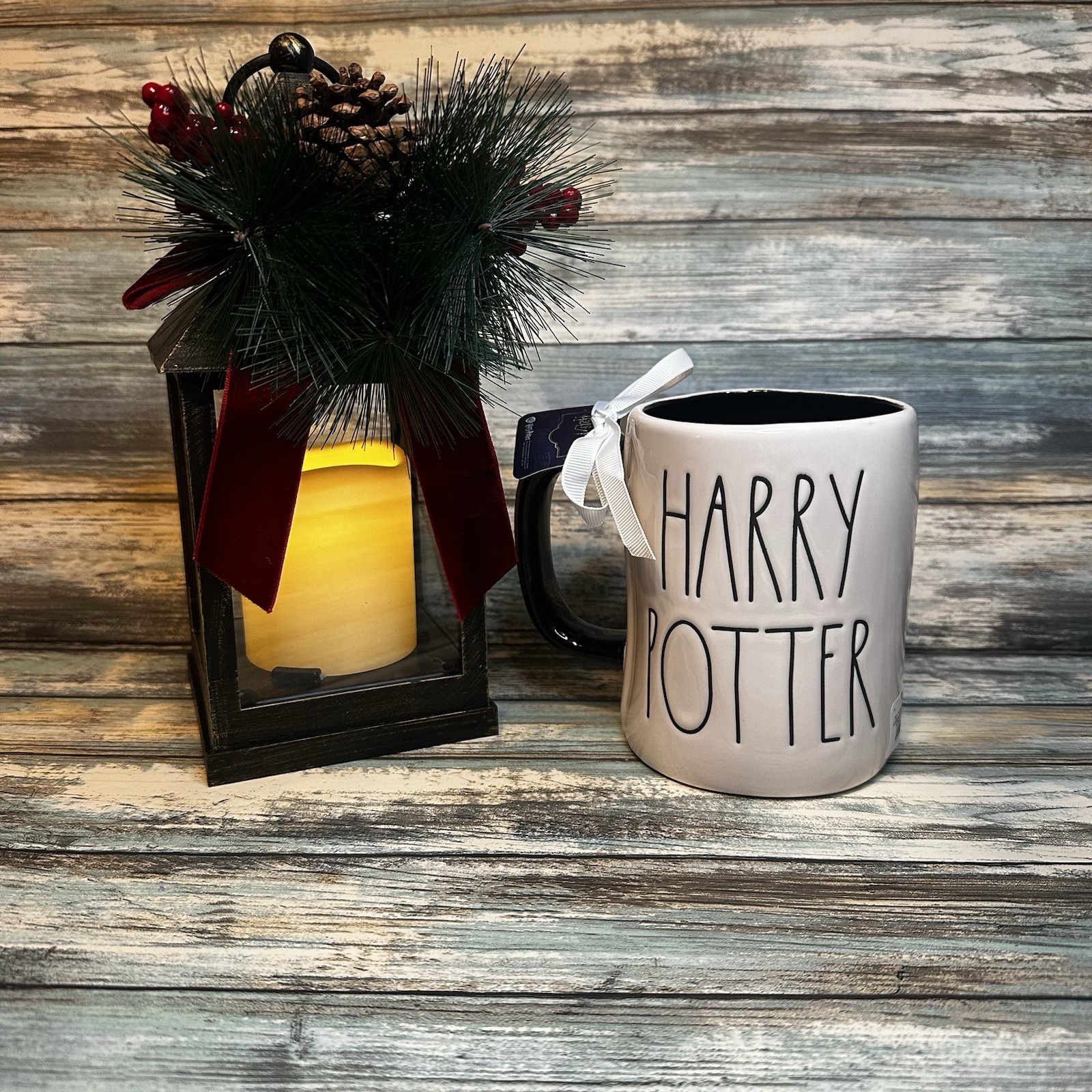 NEW Rae Dunn Harry Potter Mug ⚯ ͛ Glasses and Scar • 2-Sided Design