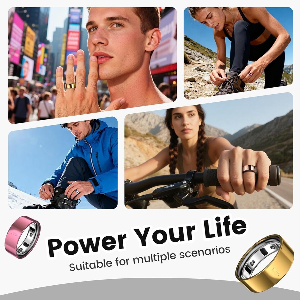 Elegantly Designed Anti-Scratch Ring Covers for Oura Ring | 3-Pack Unisex Set