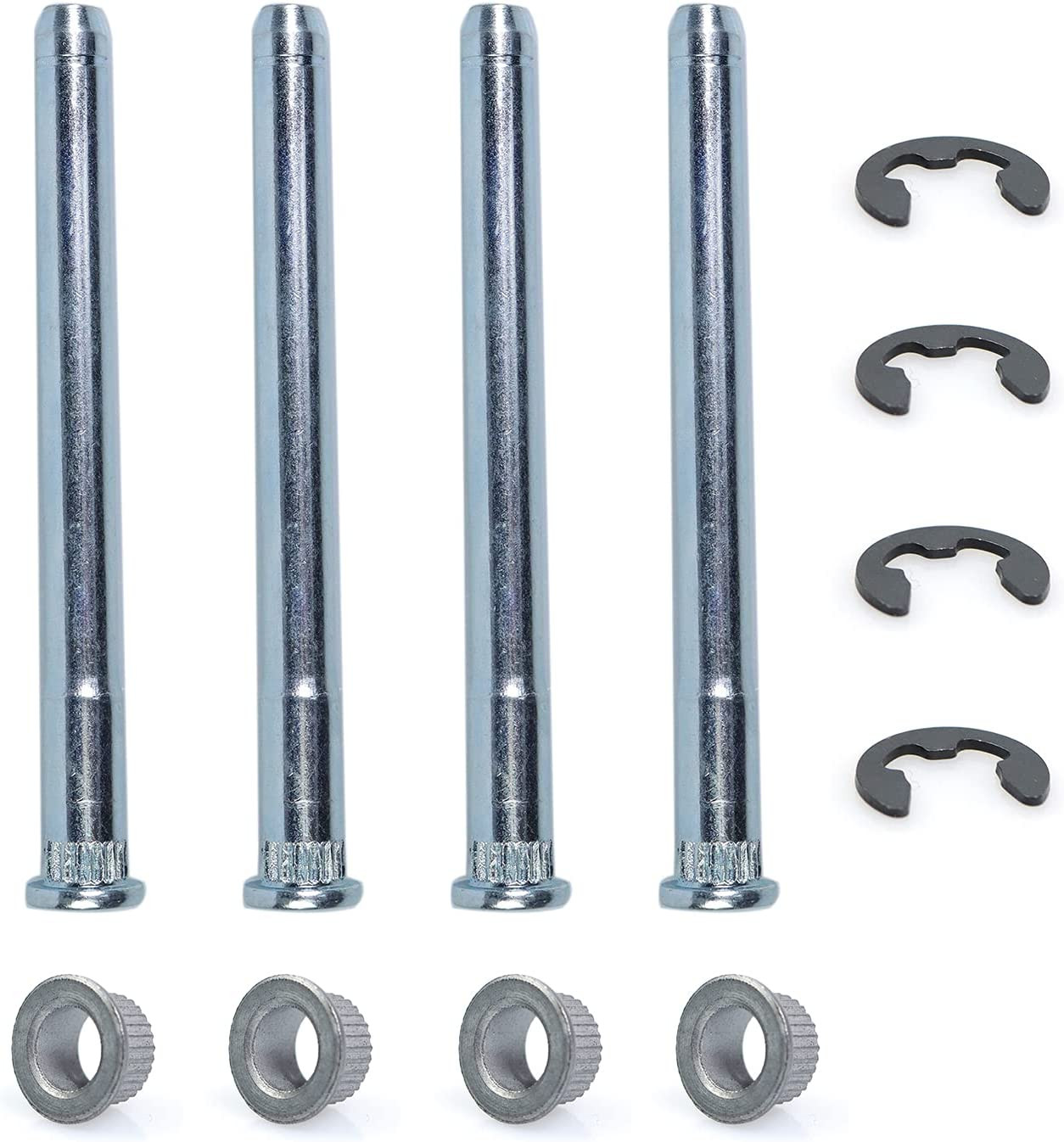 Door Hinge Pin and Bushing Repair Kits Compatible with 1988-2002 Chevy GMC C1500