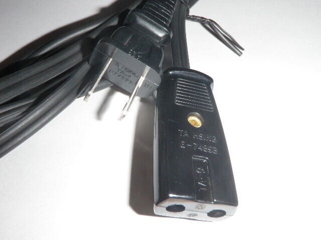 Power Cord for Presto Quick Burger Model 0551101 (2pin 36")