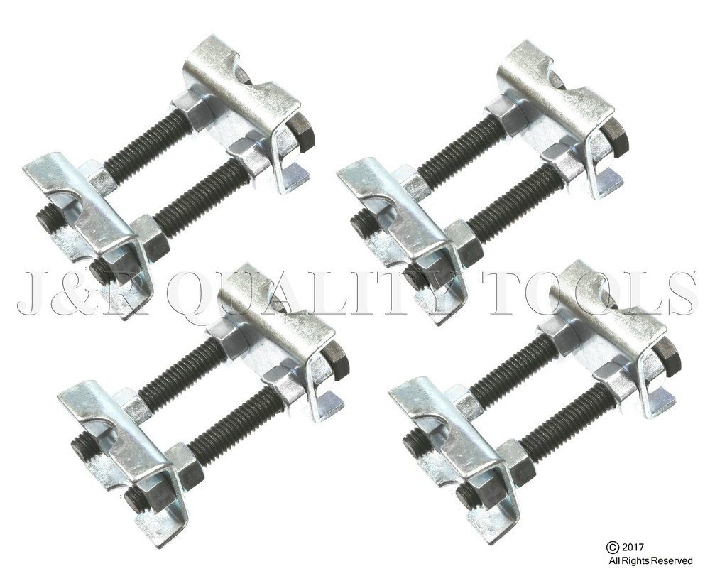 MINI ADJUSTABLE COIL SPRING COMPRESSORS STRUTS SHOCKS SPRING ADJUSTERS 8PC SET