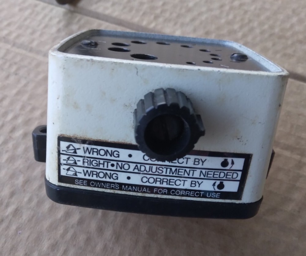 Vtg Sears Craftsman 900-6680 Drill Bit Sharpener Attachment