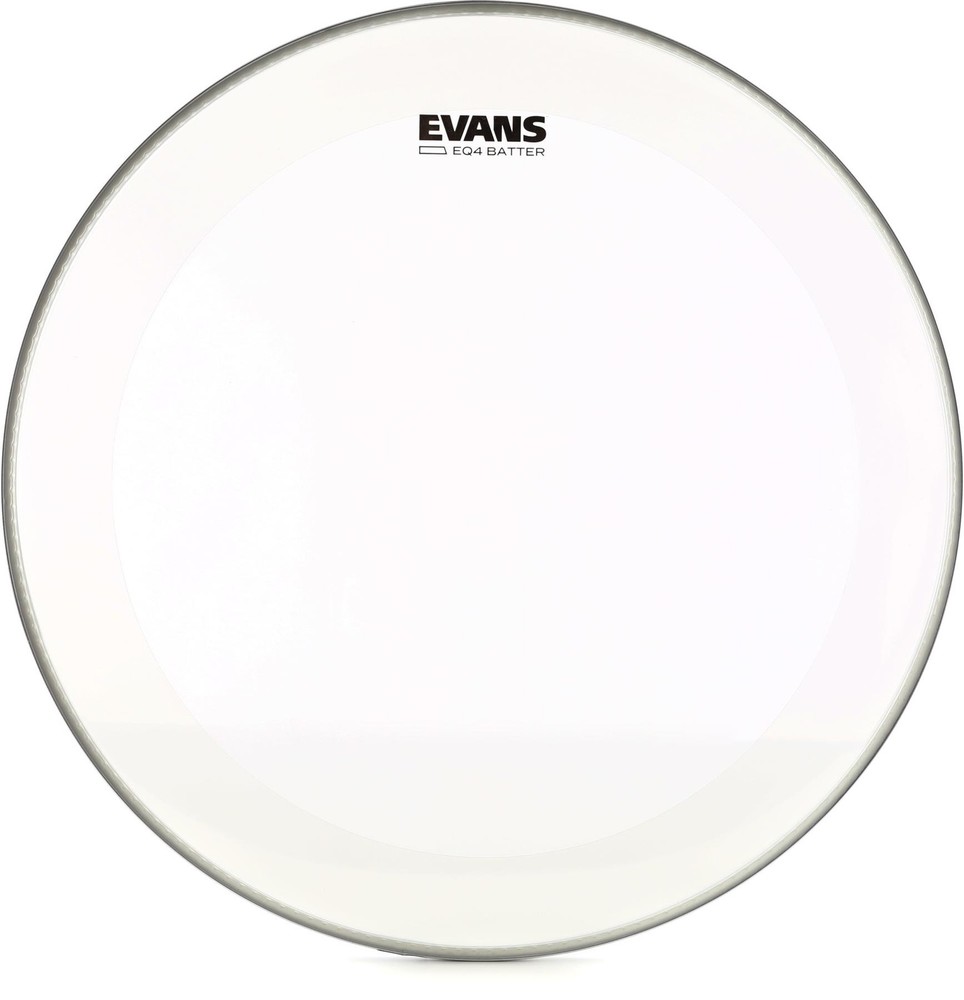 Evans EQ4 Clear Bass Drumhead - 22"