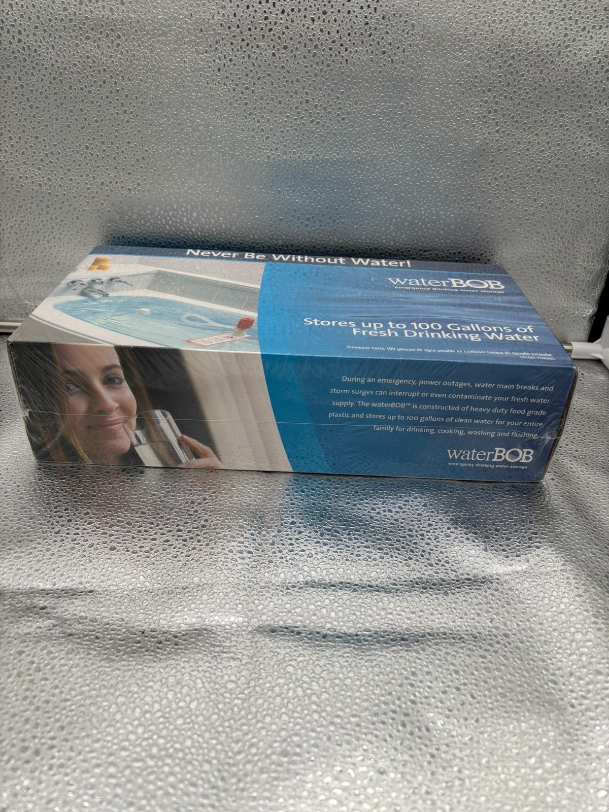 Water BOB Survival Emergency Drinking Fresh Water Storage 100-Gallons Kit SEALED