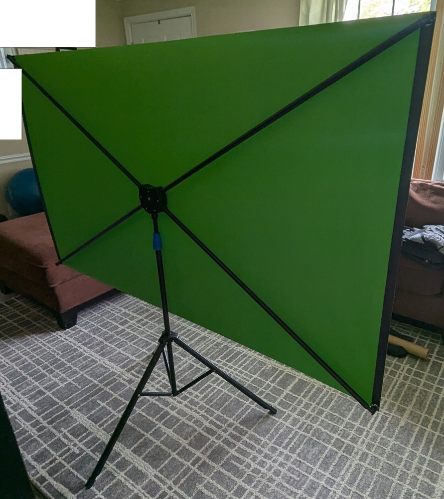 Atrix Portable Green Screen with Tripod Stand
