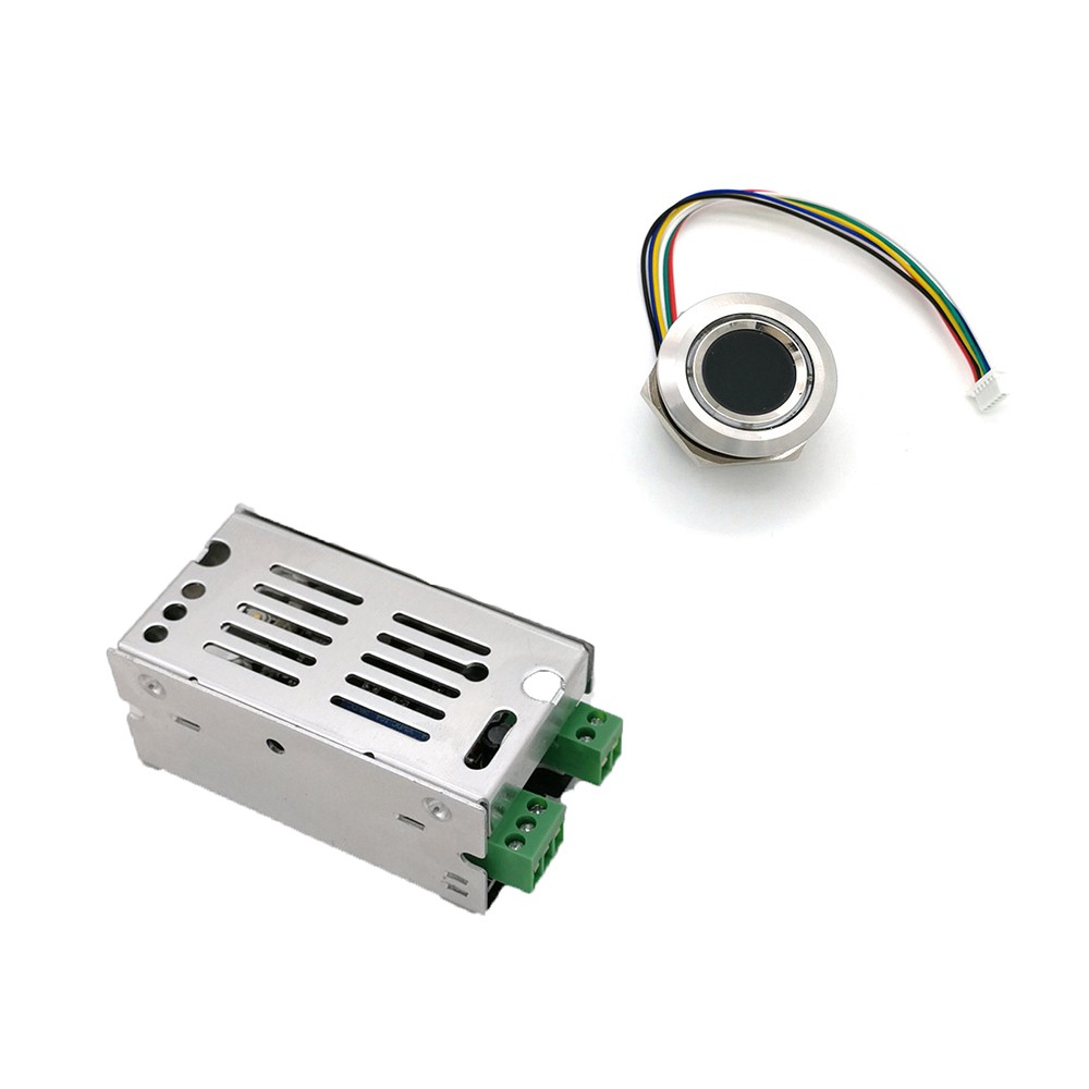 12V Universal Fingerprint Control Board Fingerprint Module LED One Key Start