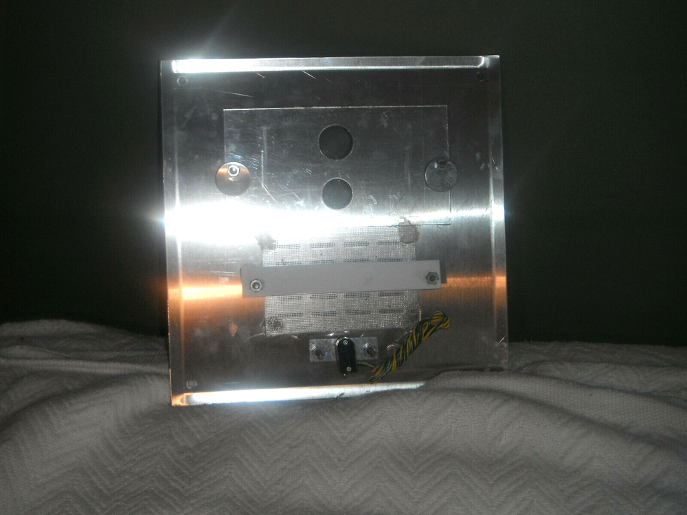 Custom Stainless Steel A/V Intercom Single Button Call Station by A-core