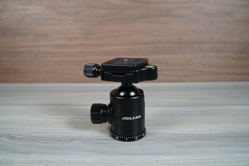 joilcan tripod head With Quick Release Plate And Level - new