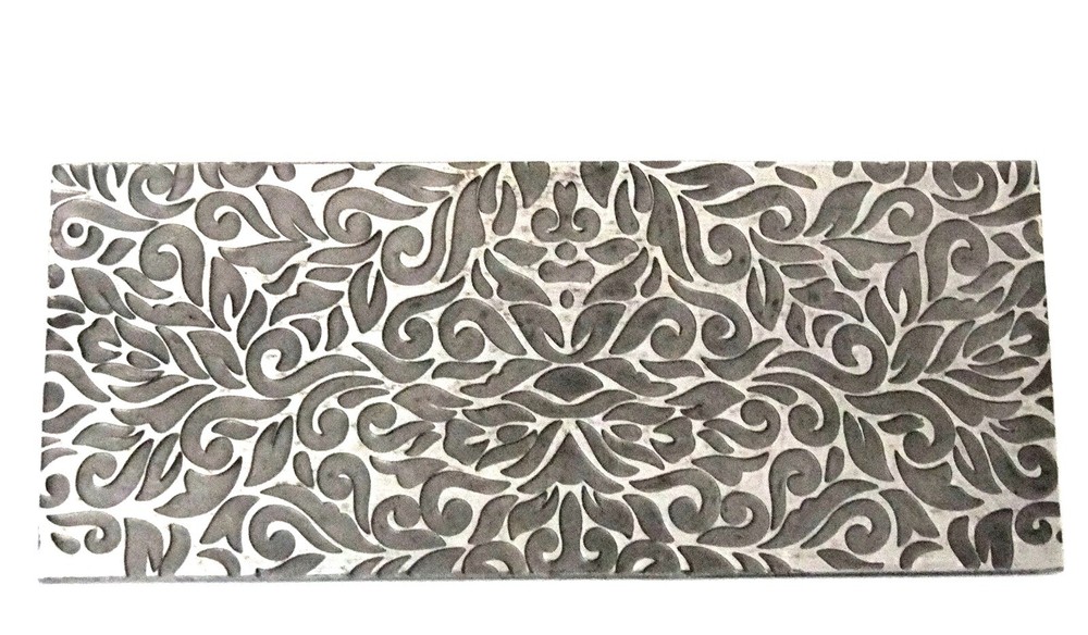 Pattern Texture Plate for Press or Rolling Mill 6 x 2.5 Inch, #54
