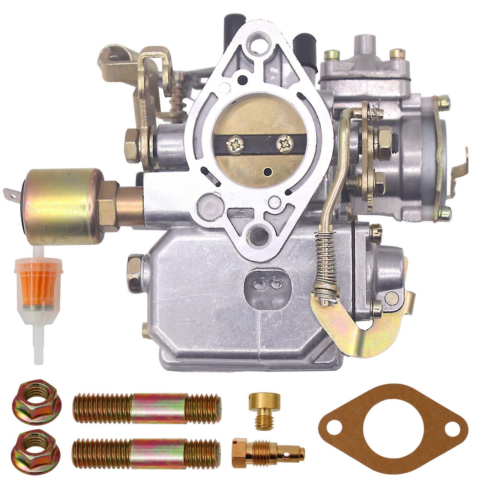 34 Pict-3 Carburetor For VW Beetles 1971-1979 Dual Port 1600cc 12V 113129031K