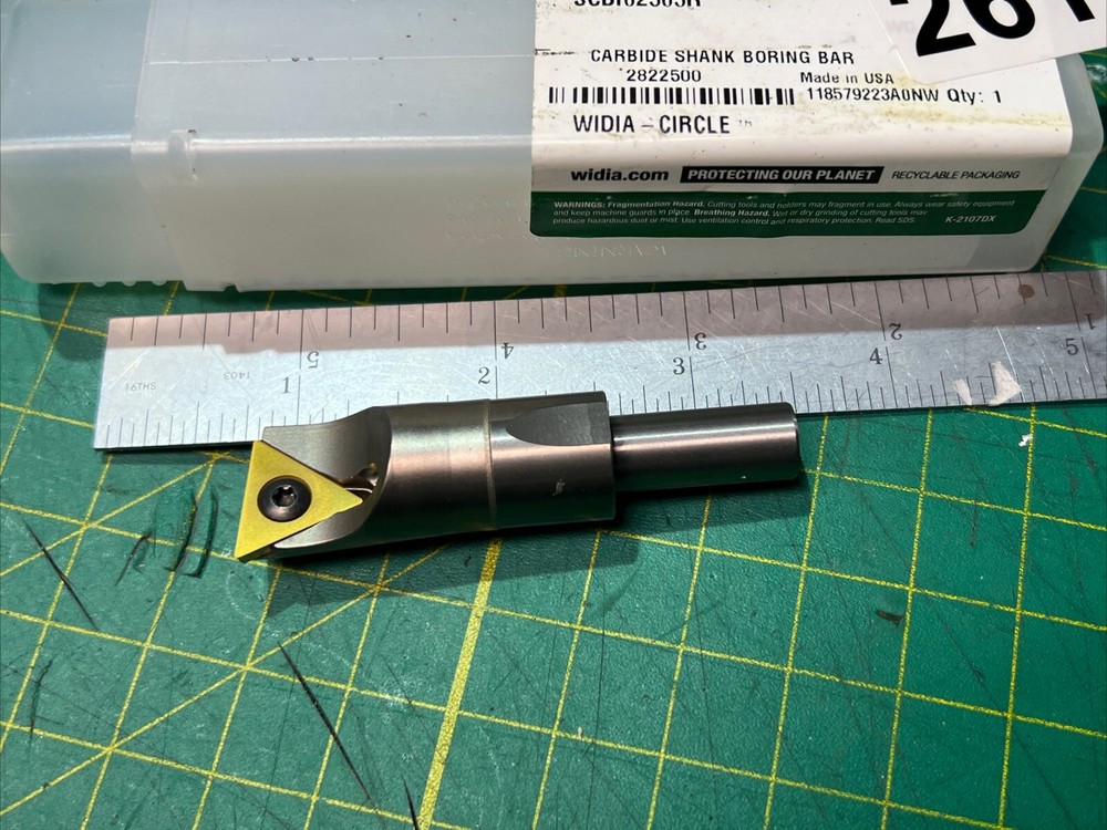 CIRCLE MACHINE SHOP BORING BAR HEAD INSERT 5/8 BAR