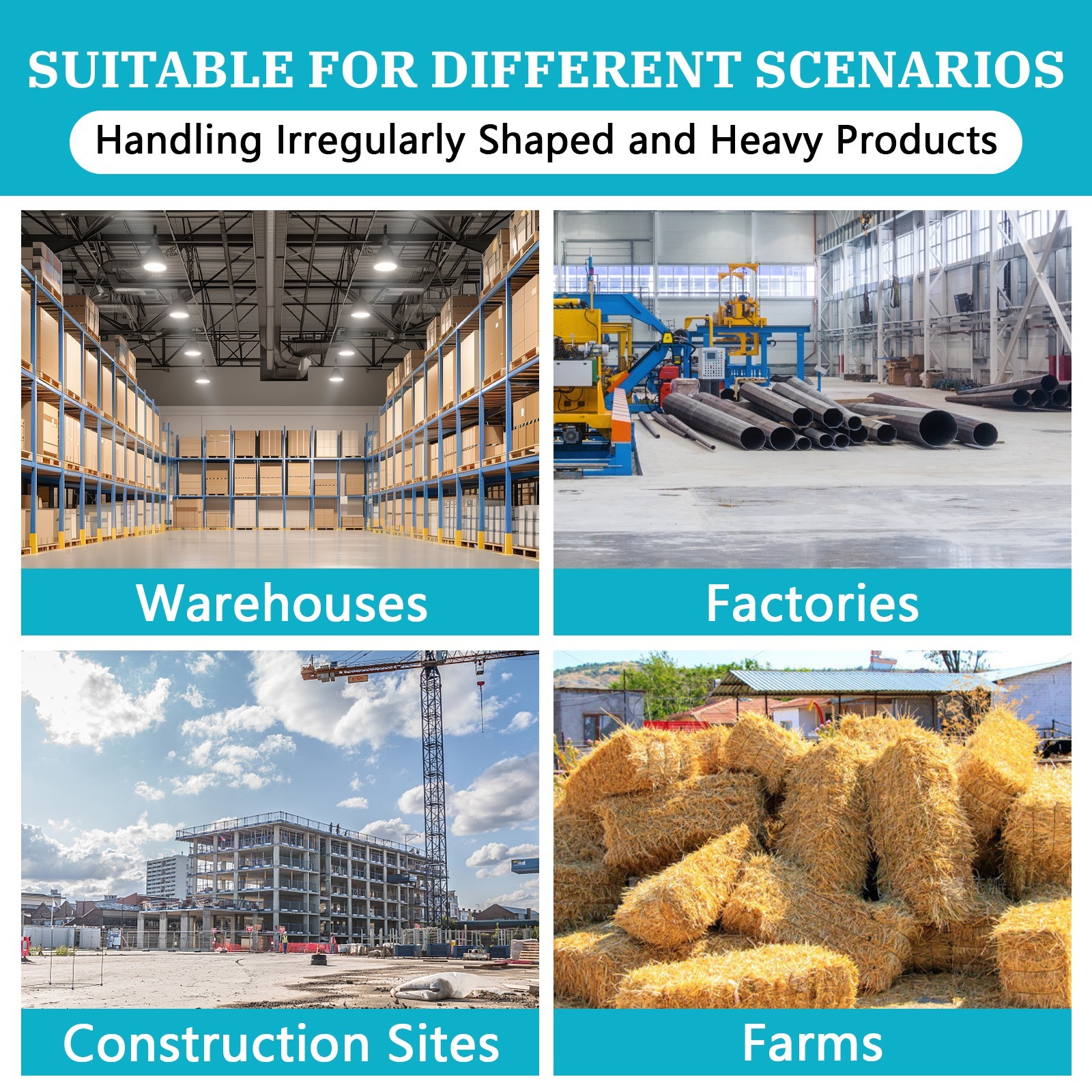 Forklift Lifting Hook,Load 6600lbs Forklift Lifting Hoist Attachment