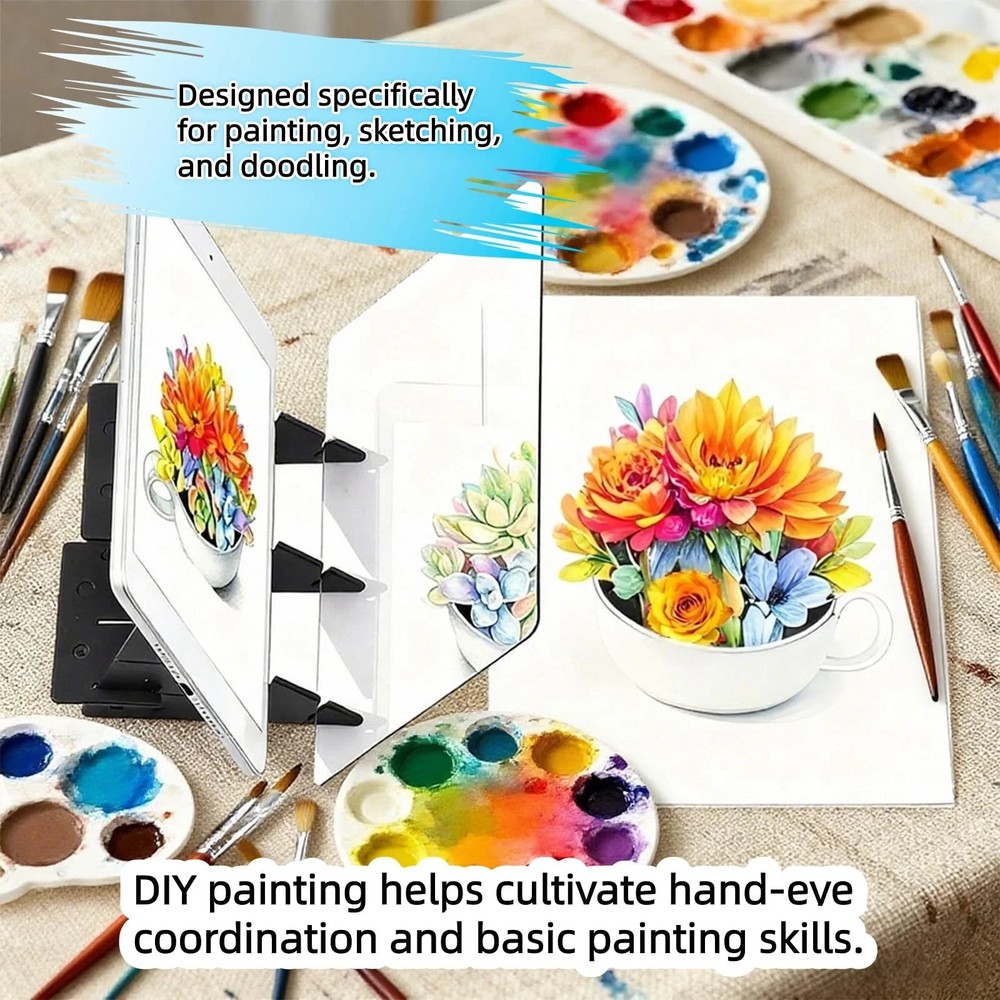 Optical Image Drawing Board Projector Sketch Tracing Tool DIY Projection Art