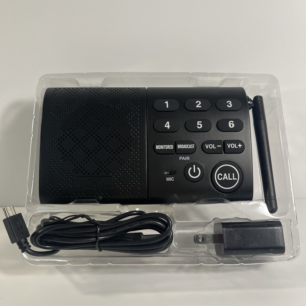 Hosmart HY616B Full Digital Wireless Real-time Two-Way Intercom System