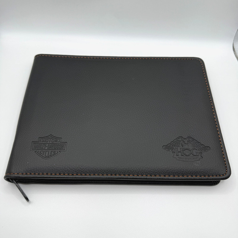 Harley Davidson Document Wallet Service Folder 25cm x 18cm with Membership Guide