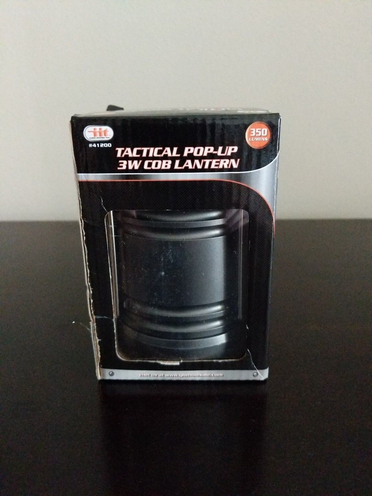 TACTICAL COB LED Ultra Bright Pop Up Extendable Lantern New in box!